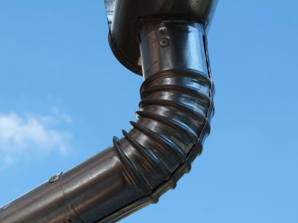 Metal Downspout Installation in Panama City Beach